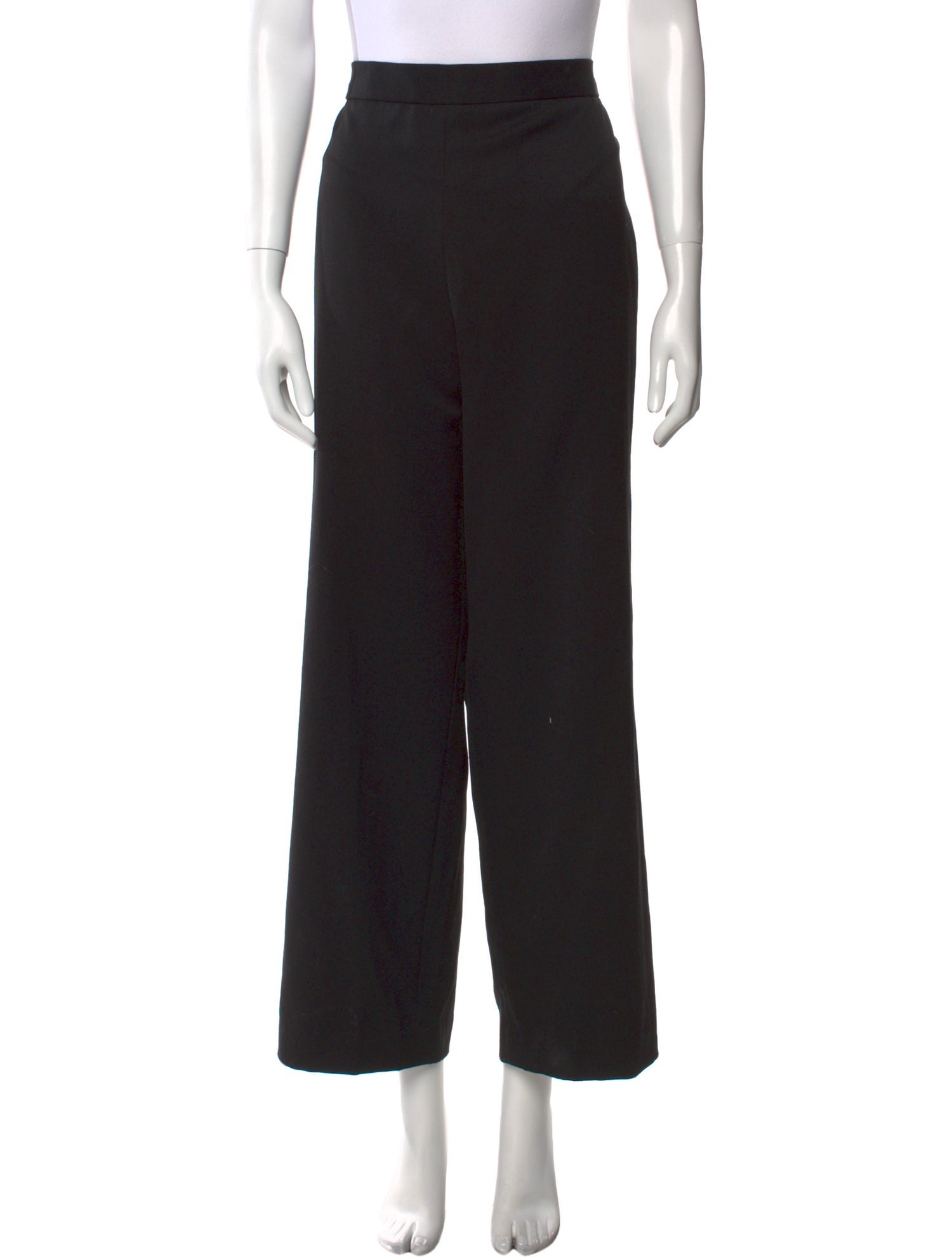 Donald Deal Virgin Wool Wide Leg Pants