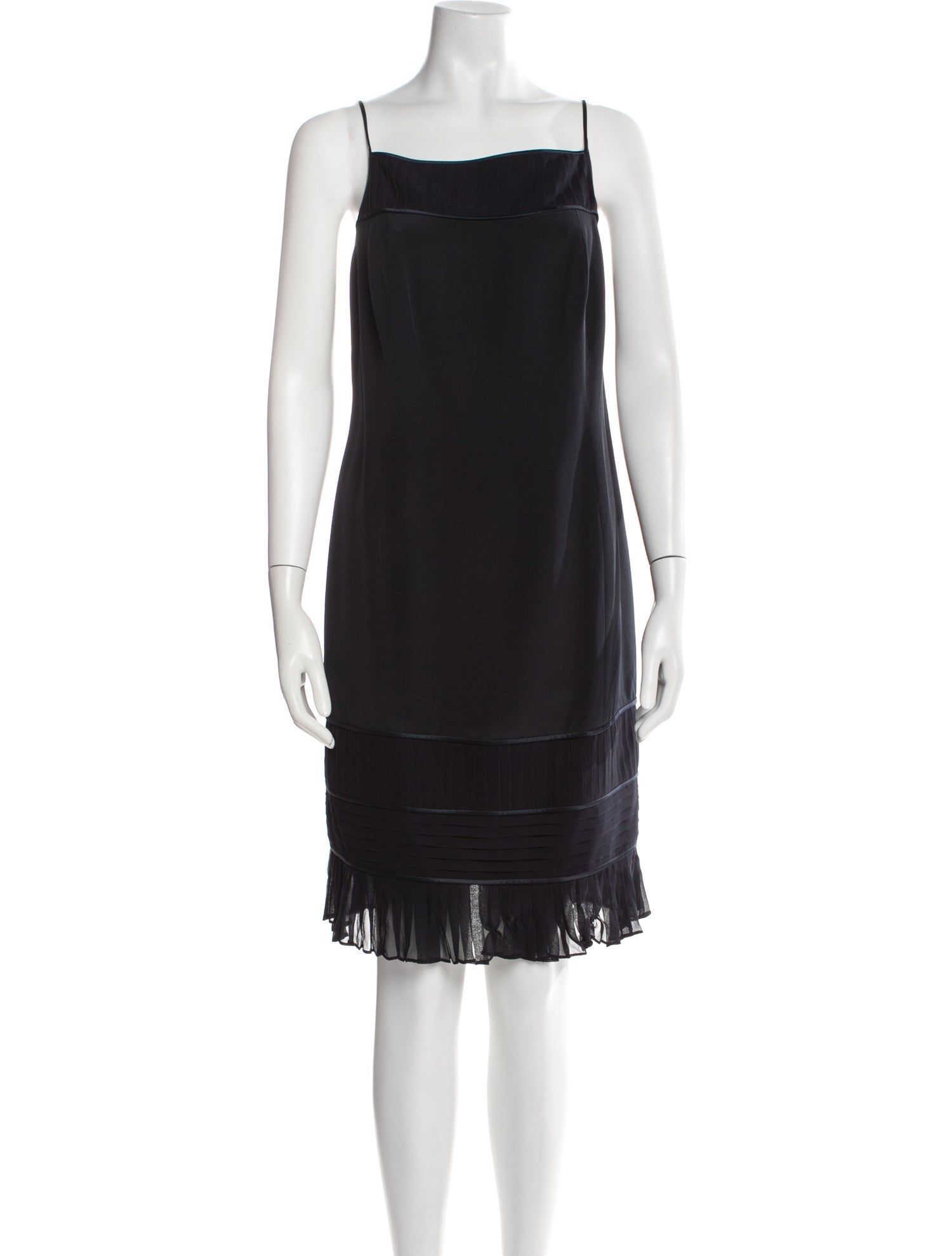 Donald Deal Silk Mini Dress