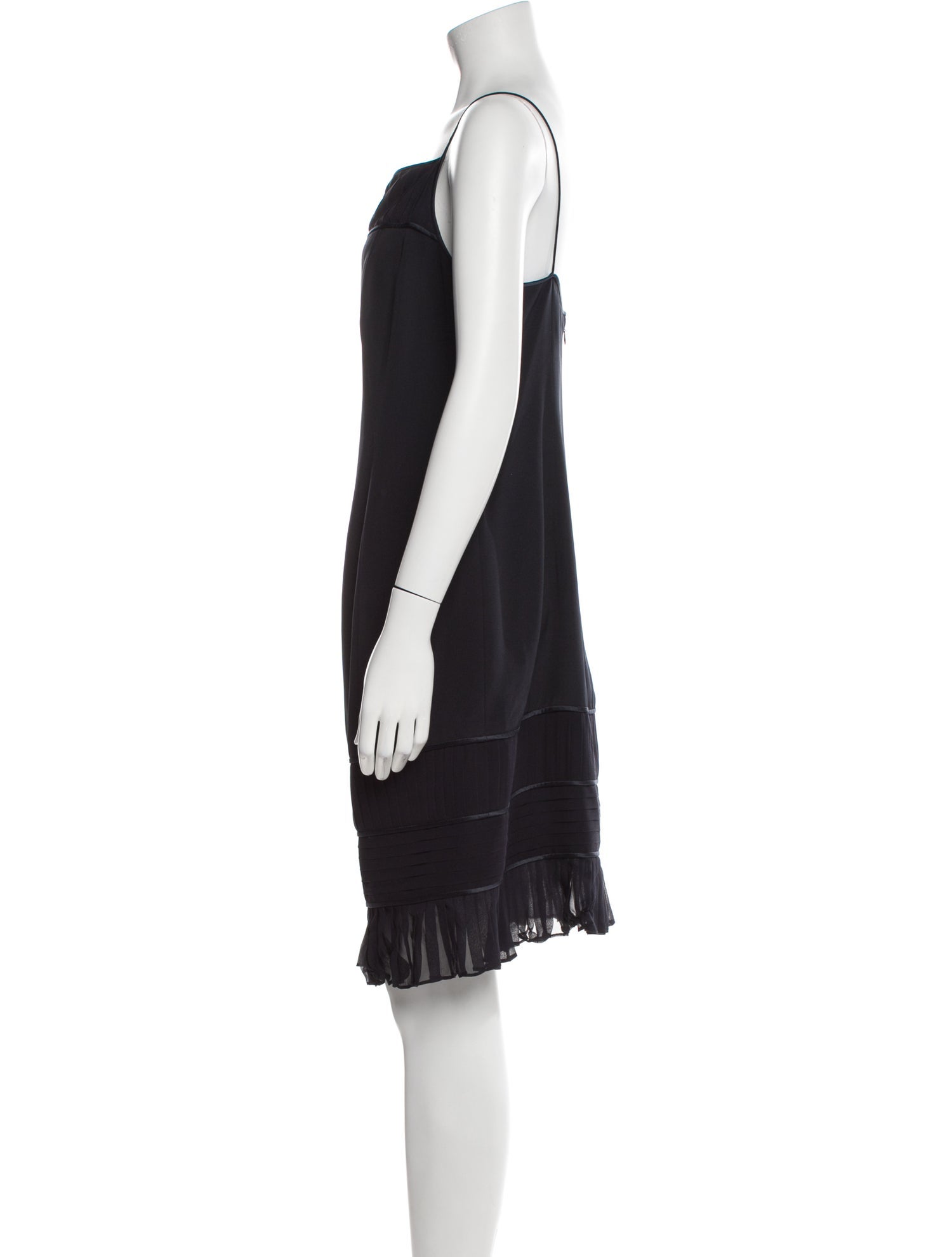 Donald Deal Silk Mini Dress