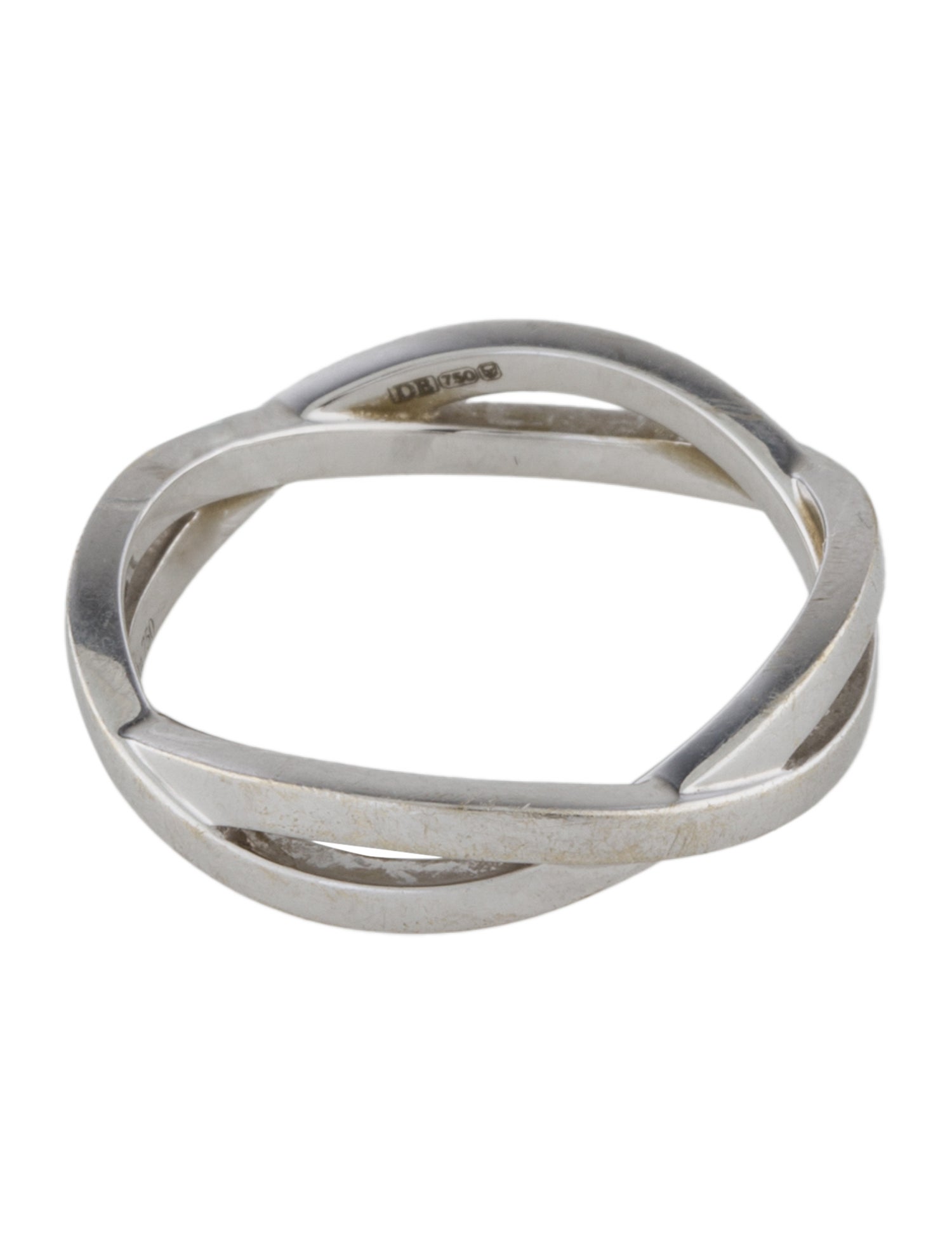 De Beers 18K Infinity Band