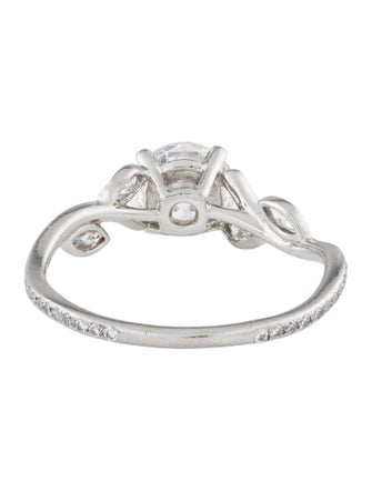 De Beers Platinum 1.10ct Diamond Adonis Rose Engagement Ring