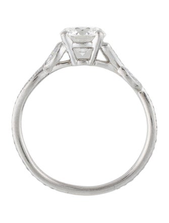 De Beers Platinum 1.10ct Diamond Adonis Rose Engagement Ring