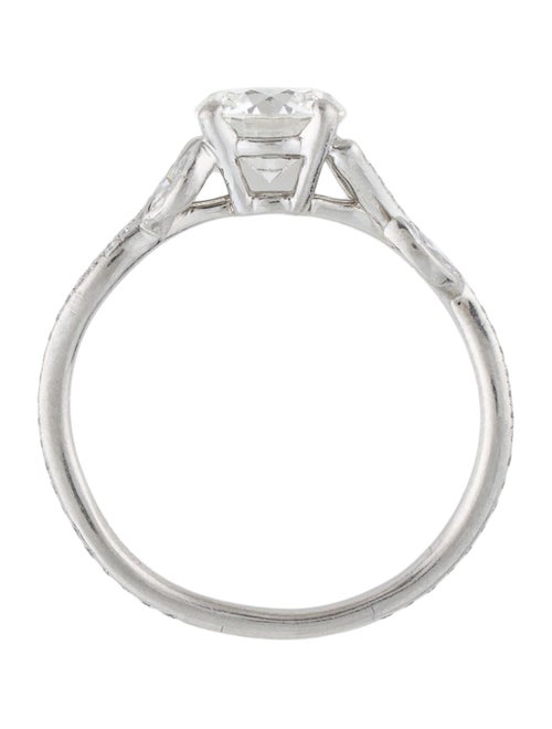 De Beers Platinum 1.10ct Diamond Adonis Rose Engagement Ring