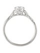 De Beers Platinum 1.10ct Diamond Adonis Rose Engagement Ring