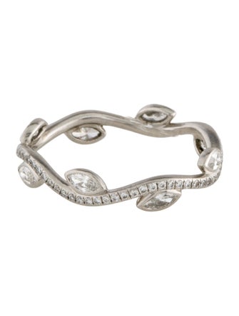 De Beers Platinum & Diamond Adonis Rose Band