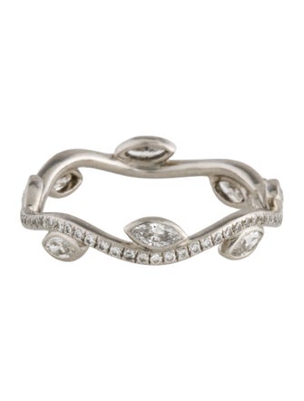 De Beers Platinum & Diamond Adonis Rose Band