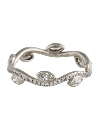 De Beers Platinum & Diamond Adonis Rose Band