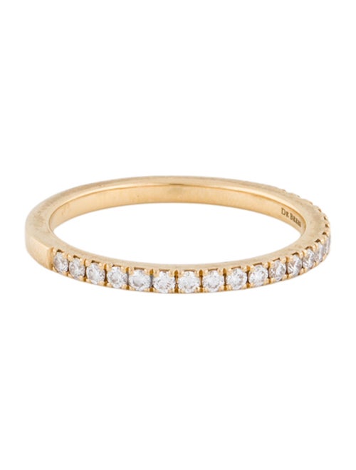 De Beers 18K Diamond Classic Half Eternity Band