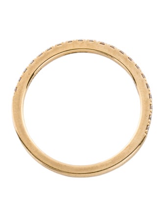 De Beers 18K Diamond Classic Half Eternity Band