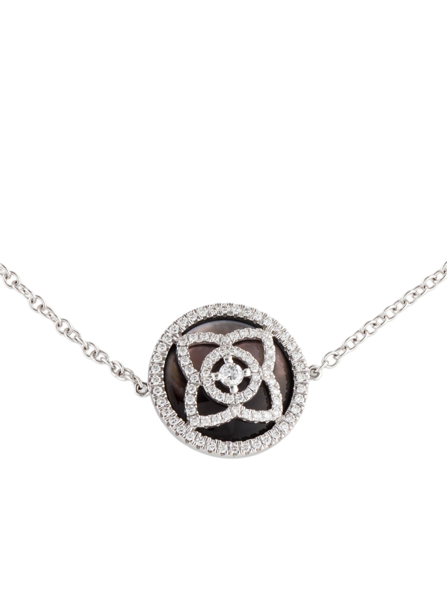 De Beers 18K Mother of Pearl & Diamond Enhanced Lotus Station Bracelet