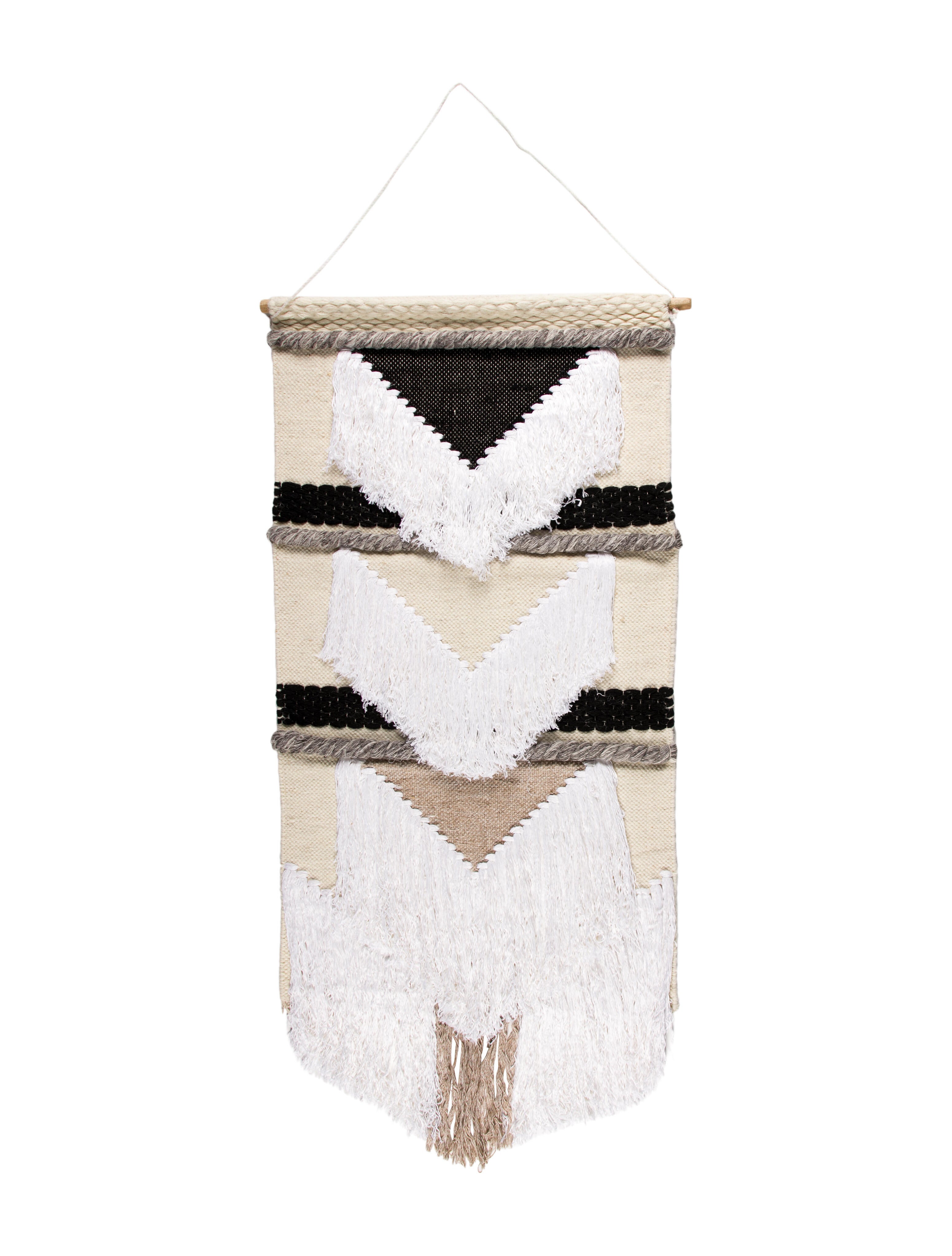 Decor Wool Fringe Accented Rug Neutrals Small & Entryway Rugs, Rugs DECOR31464 The RealReal