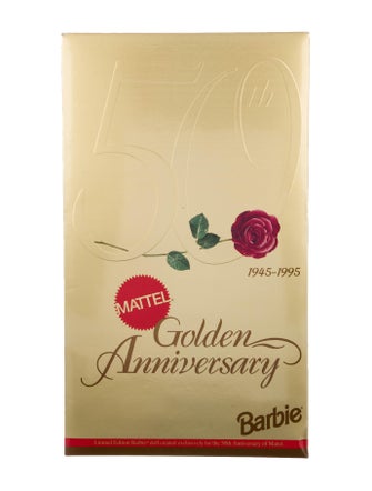 Decor Limited Edition 50th Golden Anniversary Barbie Doll