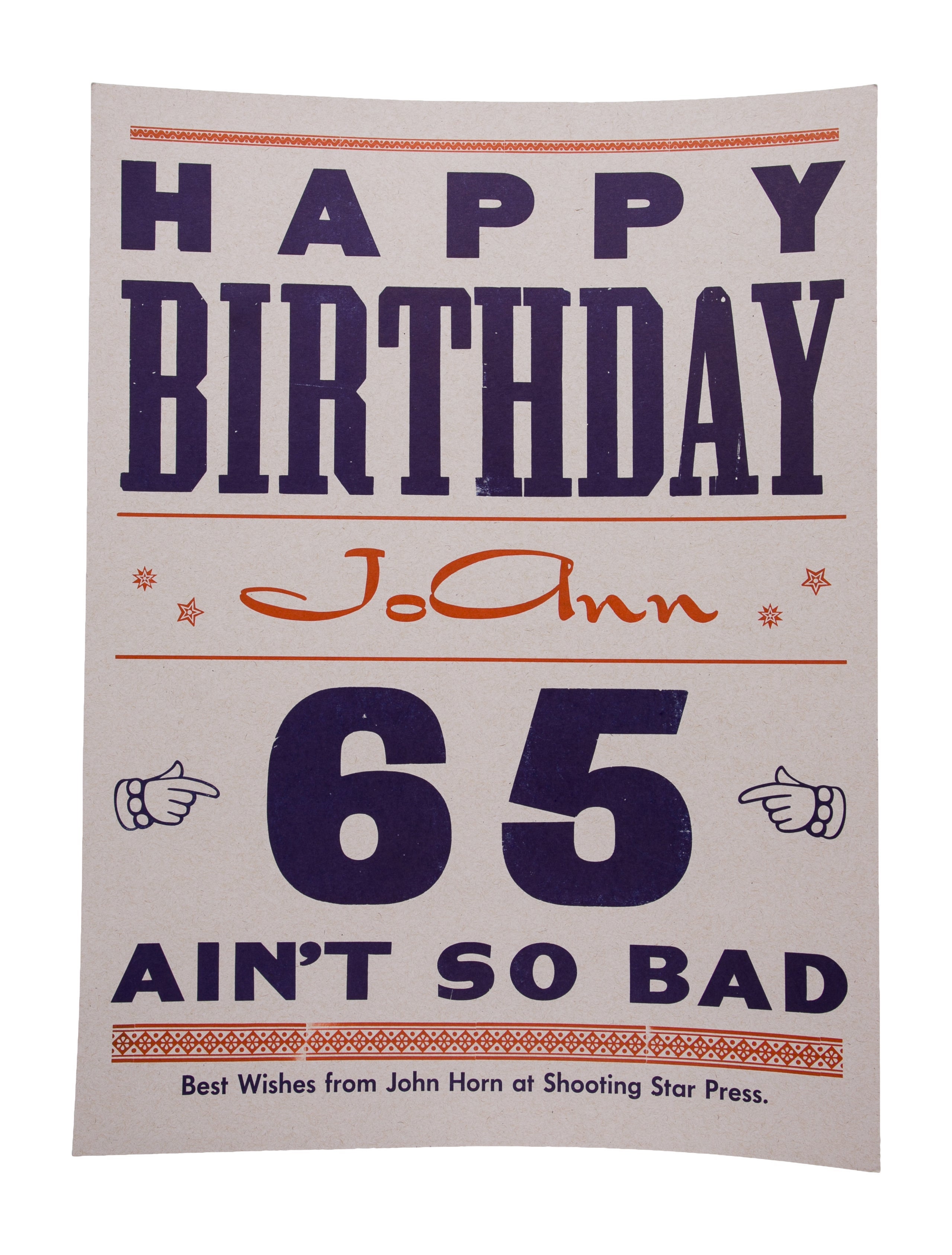 Decor Shooting Star Press