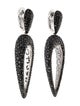 De Grisogono 18K 13.13ctw Diamond Polina Drop Earrings