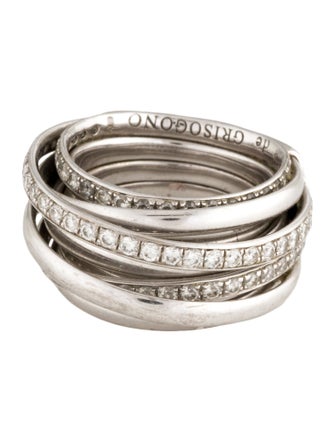 De Grisogono 18K 1.58 Diamond Allegra Band