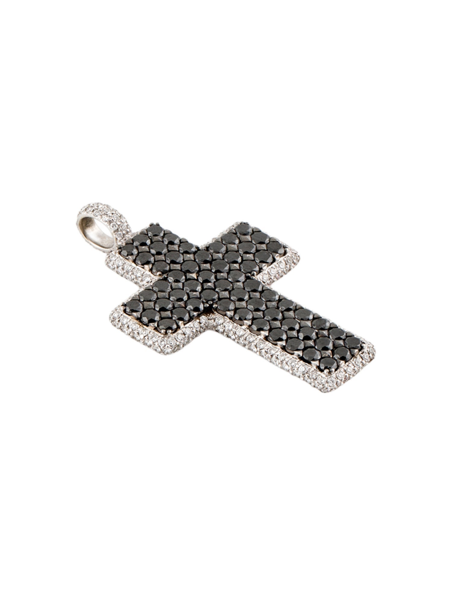 De Grisogono 18K 7.23ctw Diamond Cross Pendant