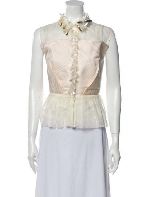 Delpozo Sleeveless Blouse