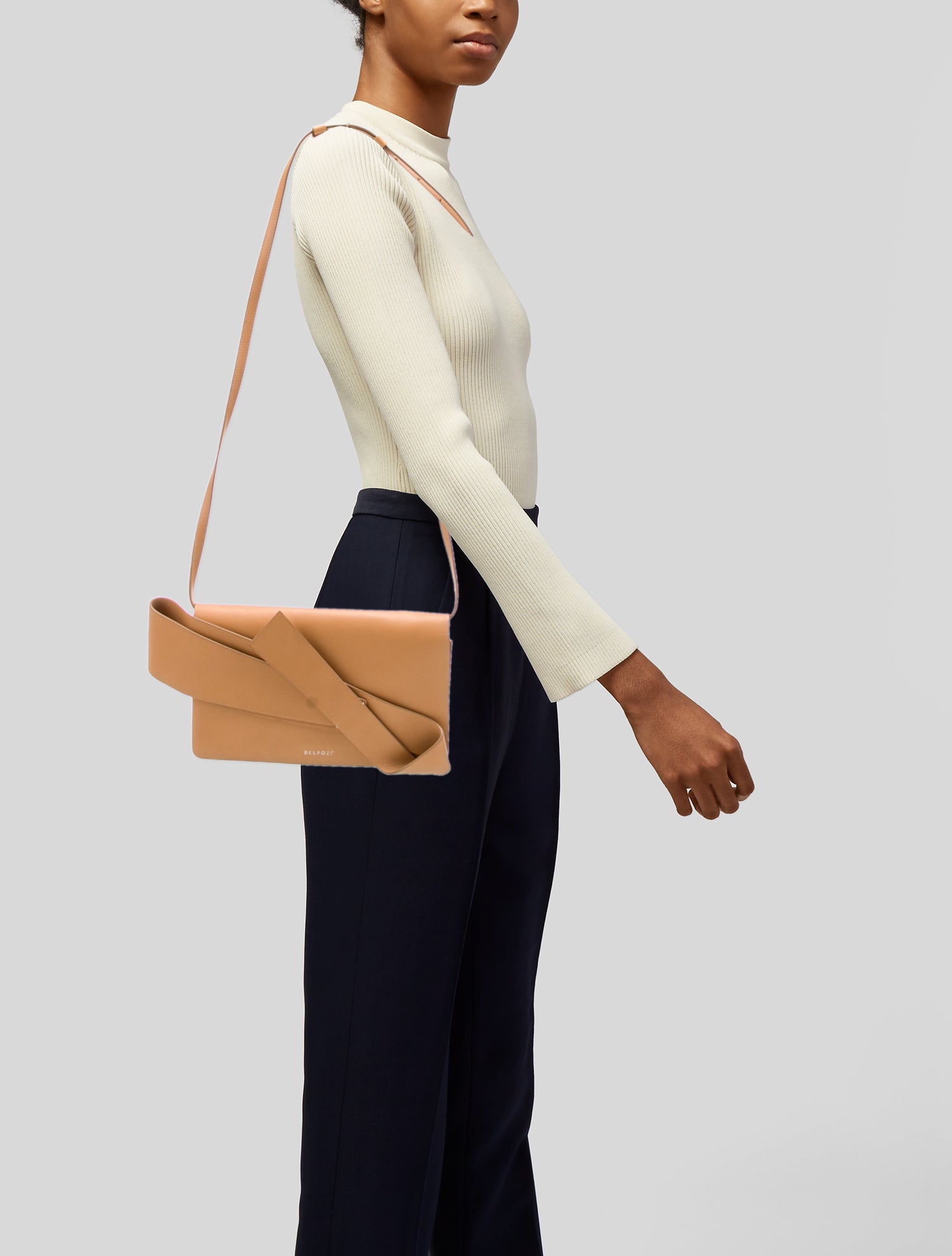 Delpozo Leather Crossbody Bag