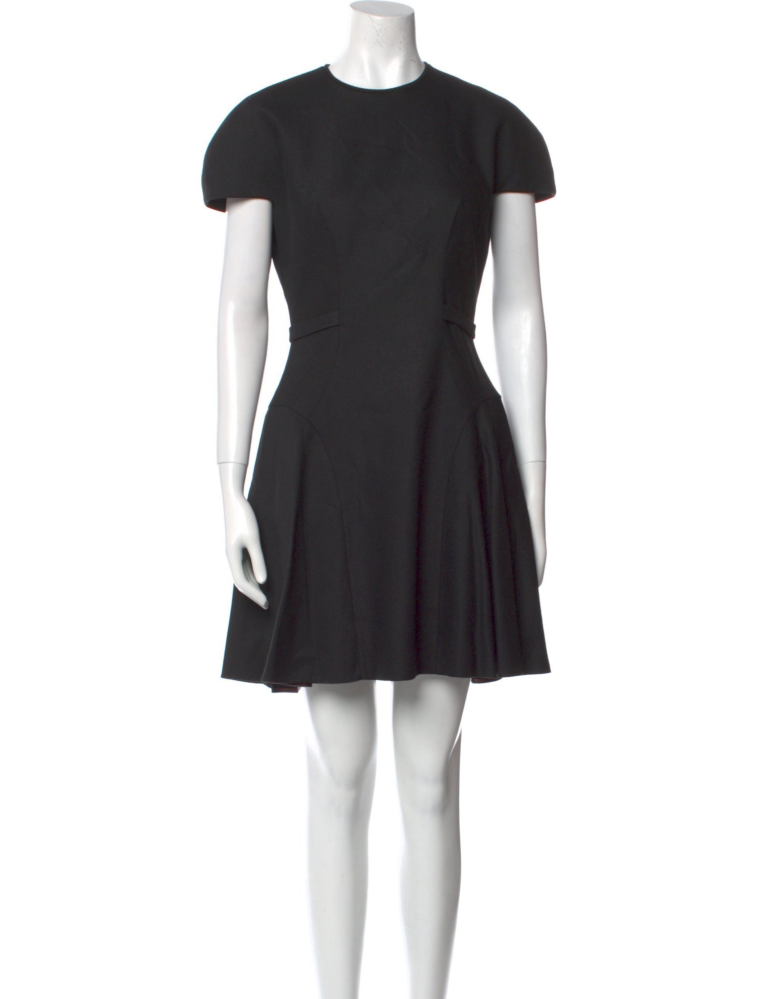 Delpozo Crew Neck Mini Dress