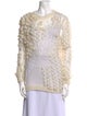 Delpozo Mohair Printed Sweater