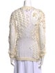 Delpozo Mohair Printed Sweater