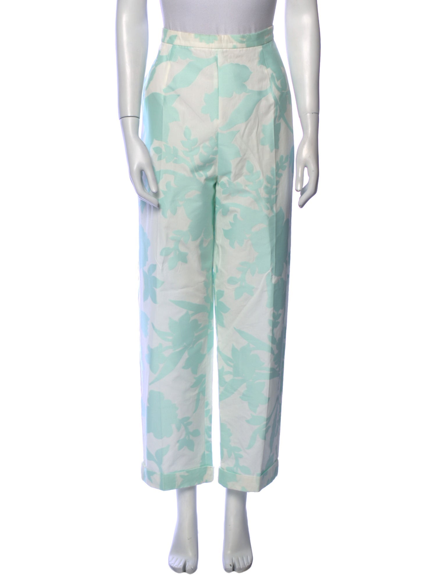 Delpozo Printed Wide Leg Pants