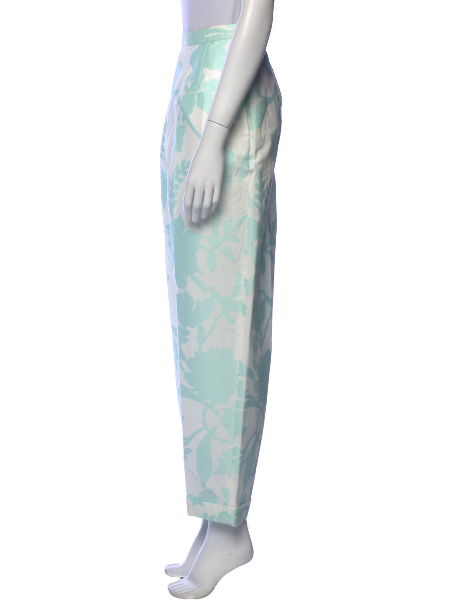 Delpozo Printed Wide Leg Pants