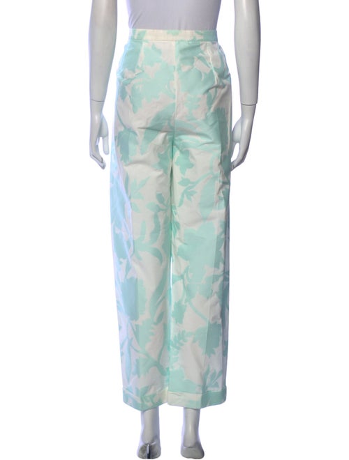 Delpozo Printed Wide Leg Pants