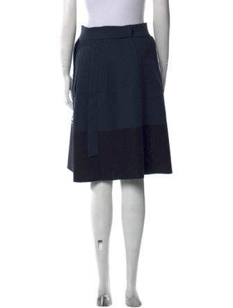 Delpozo Polka Dot Print Knee-Length Skirt