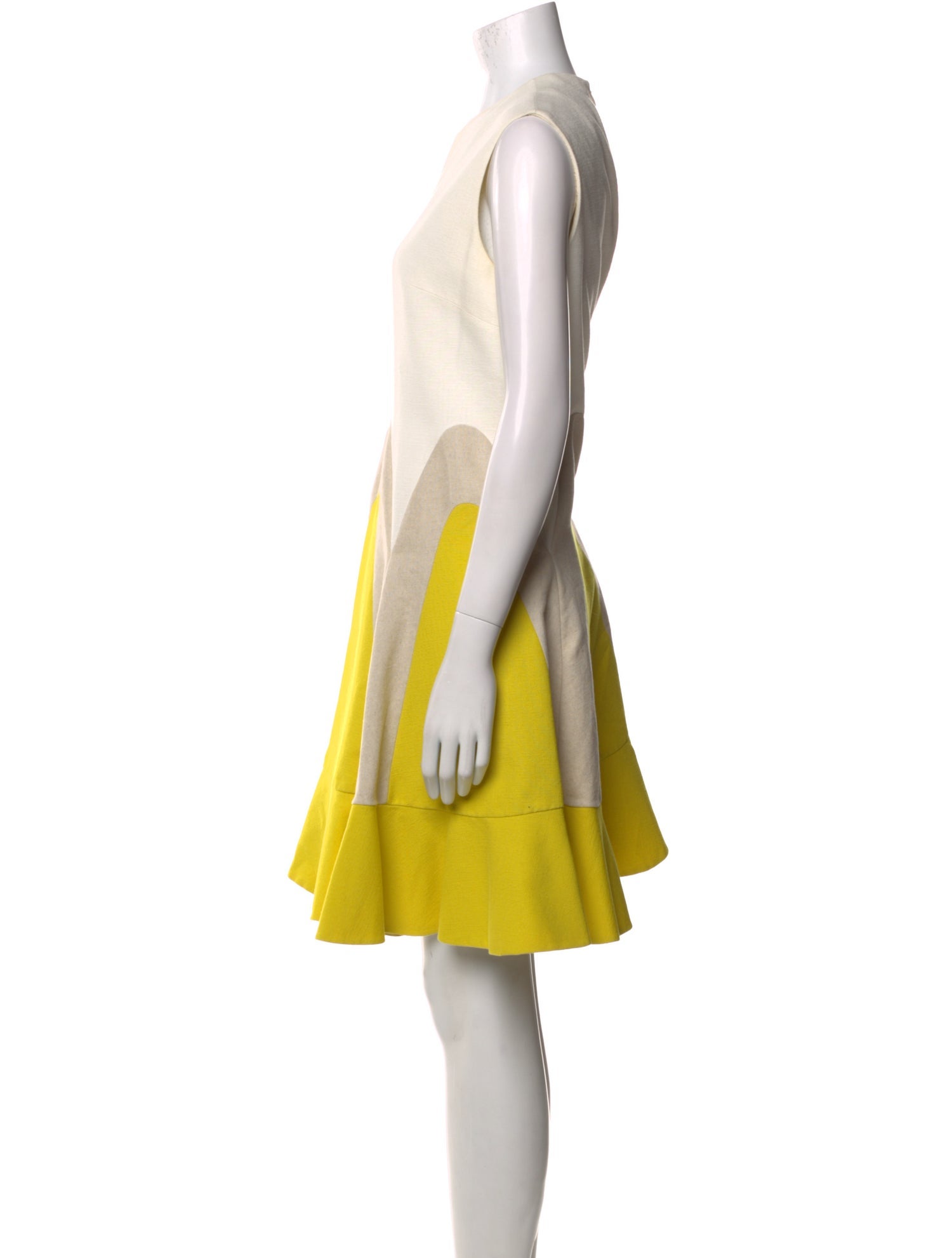 Delpozo Printed Knee-Length Dress