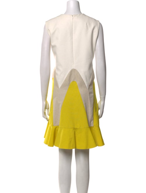 Delpozo Printed Knee-Length Dress