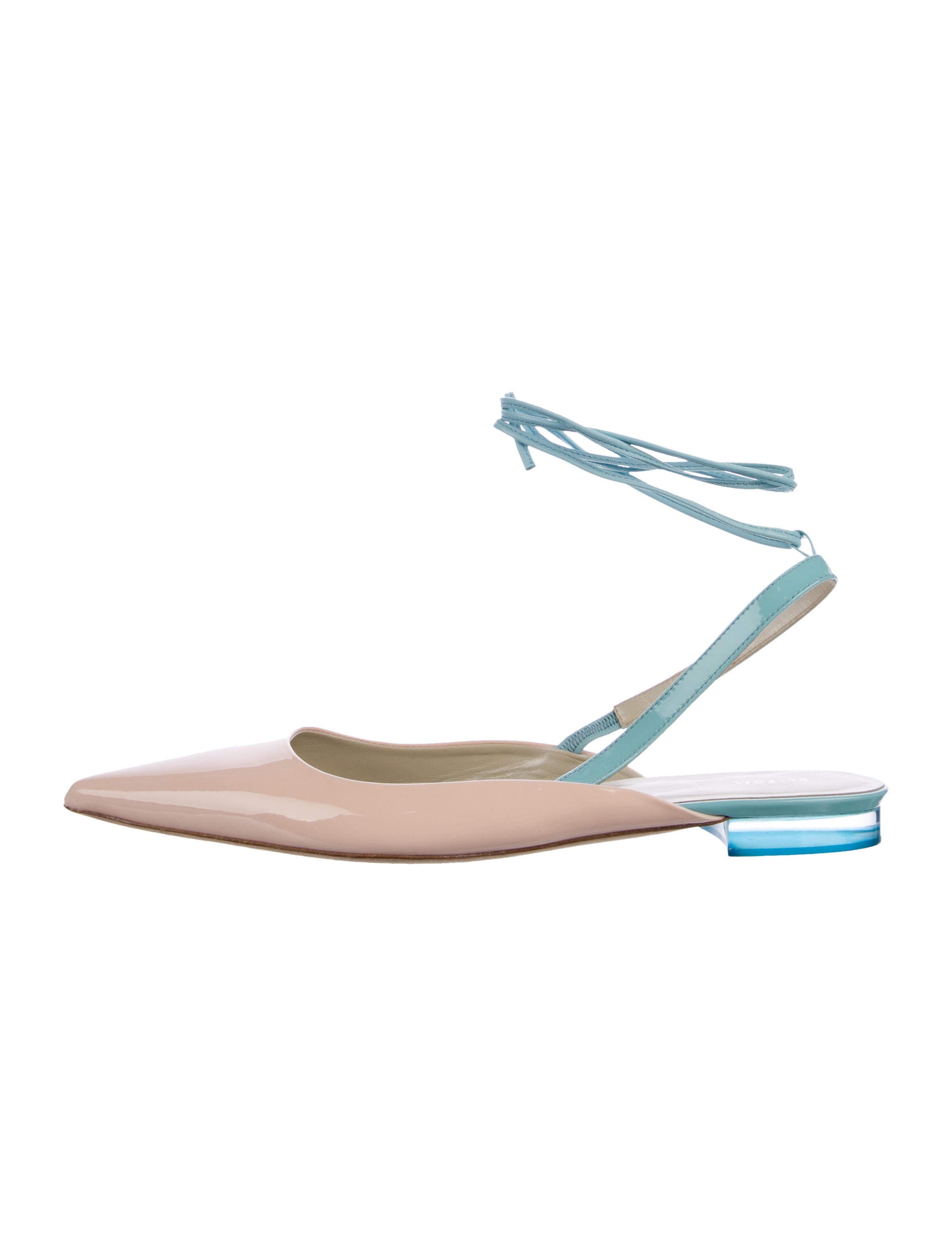 Delpozo Patent Leather Mules