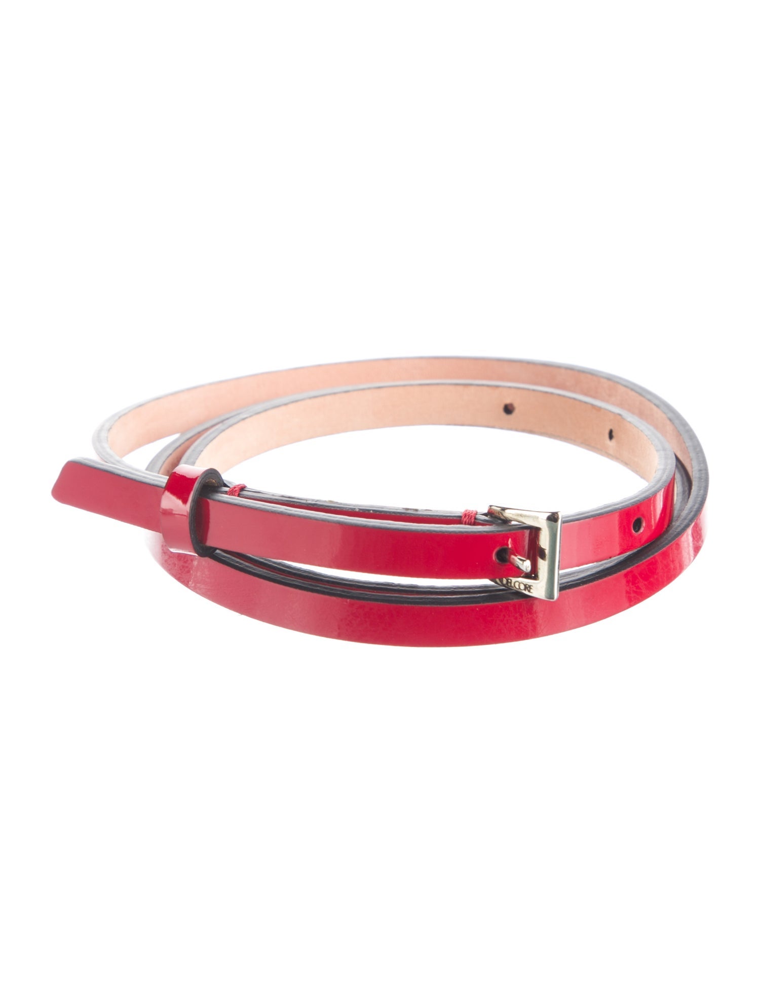 Del Core Skinny Leather Belt