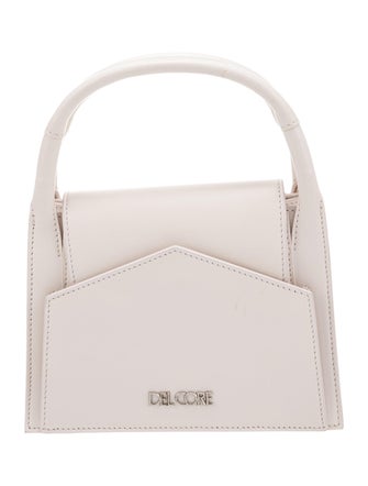 Del Core Leather Top Handle Bag