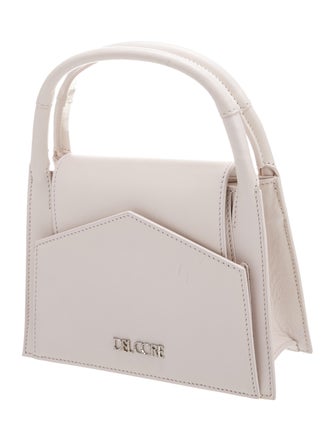 Del Core Leather Top Handle Bag