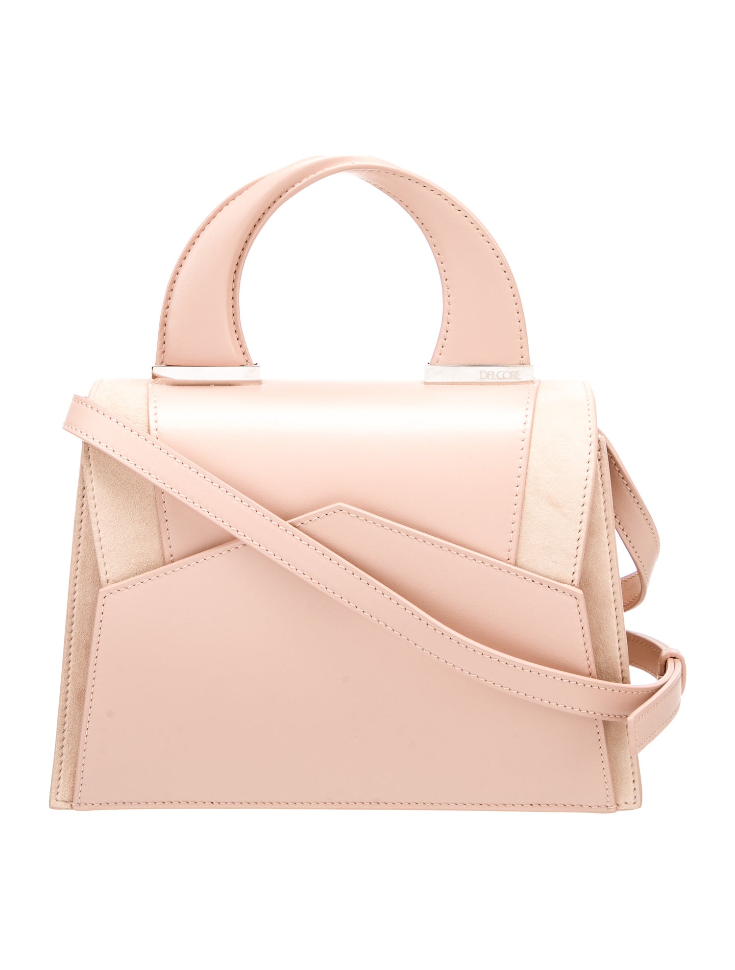 Del Core Leather Top Handle Bag