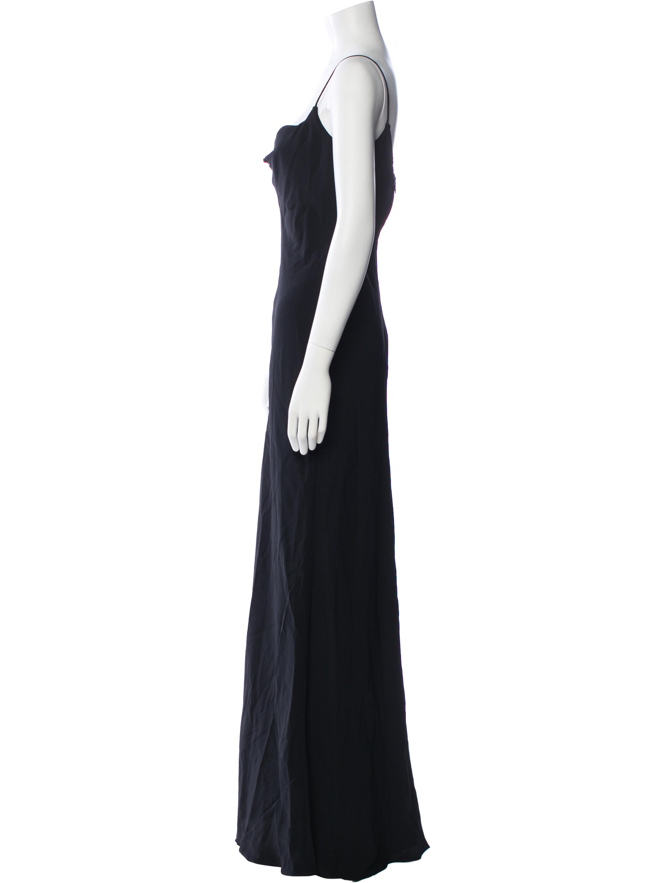 Del Core Cowl Neck Long Dress w/ Tags