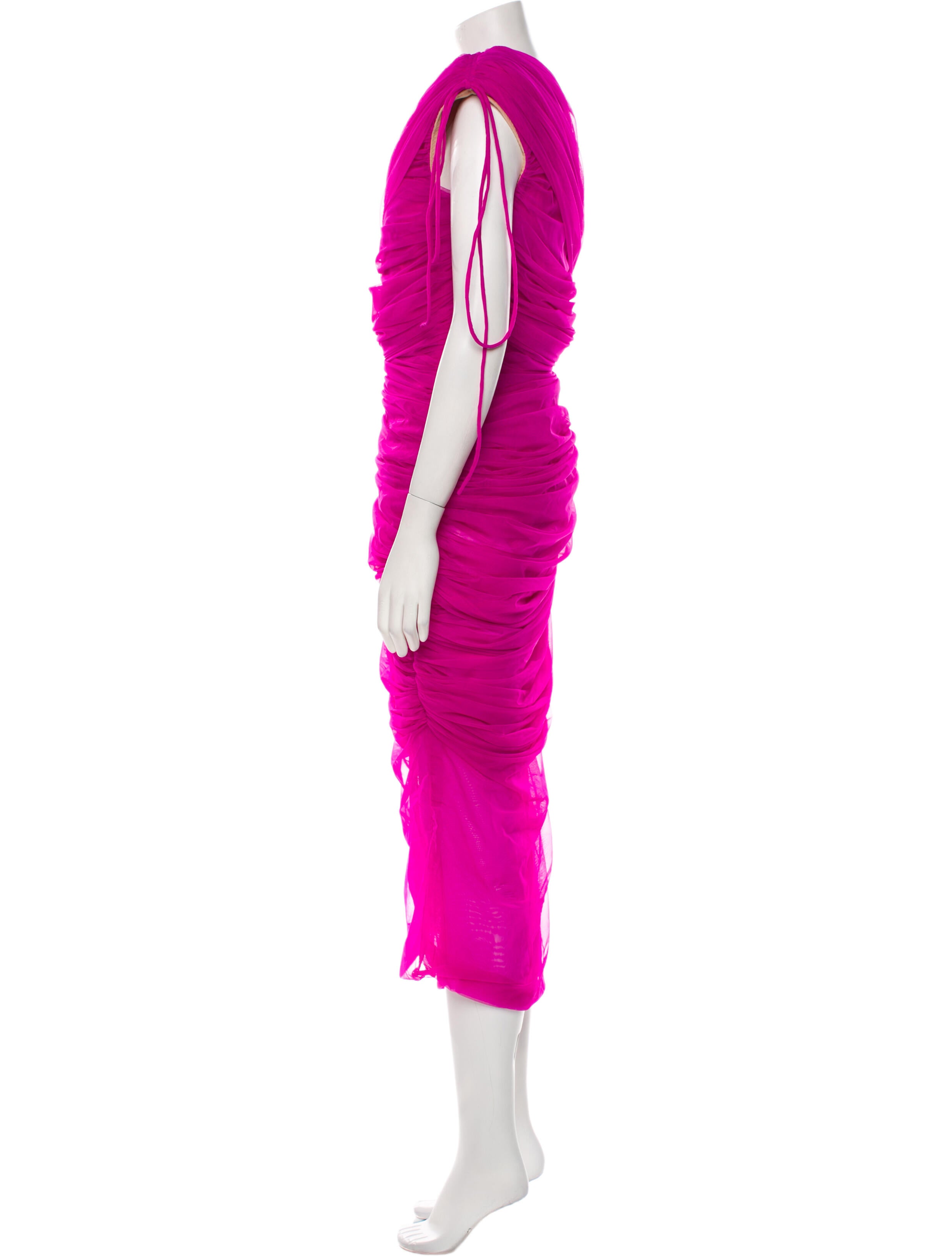 Del Core Nylon Long Dress w/ Tags