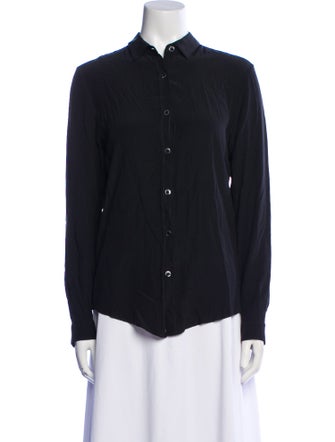 Del Core Long Sleeve Button-Up Top