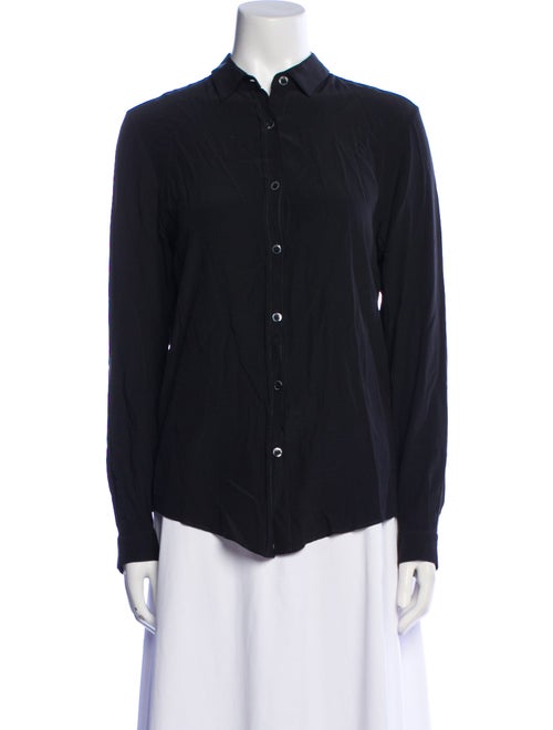 Del Core Long Sleeve Button-Up Top