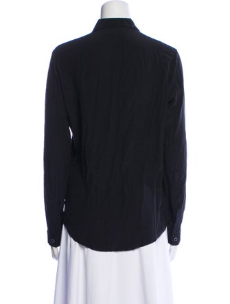 Del Core Long Sleeve Button-Up Top