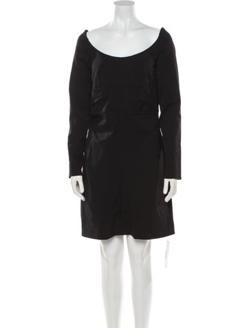 Del Core Dresses Scoop Neck Mini Dress XL