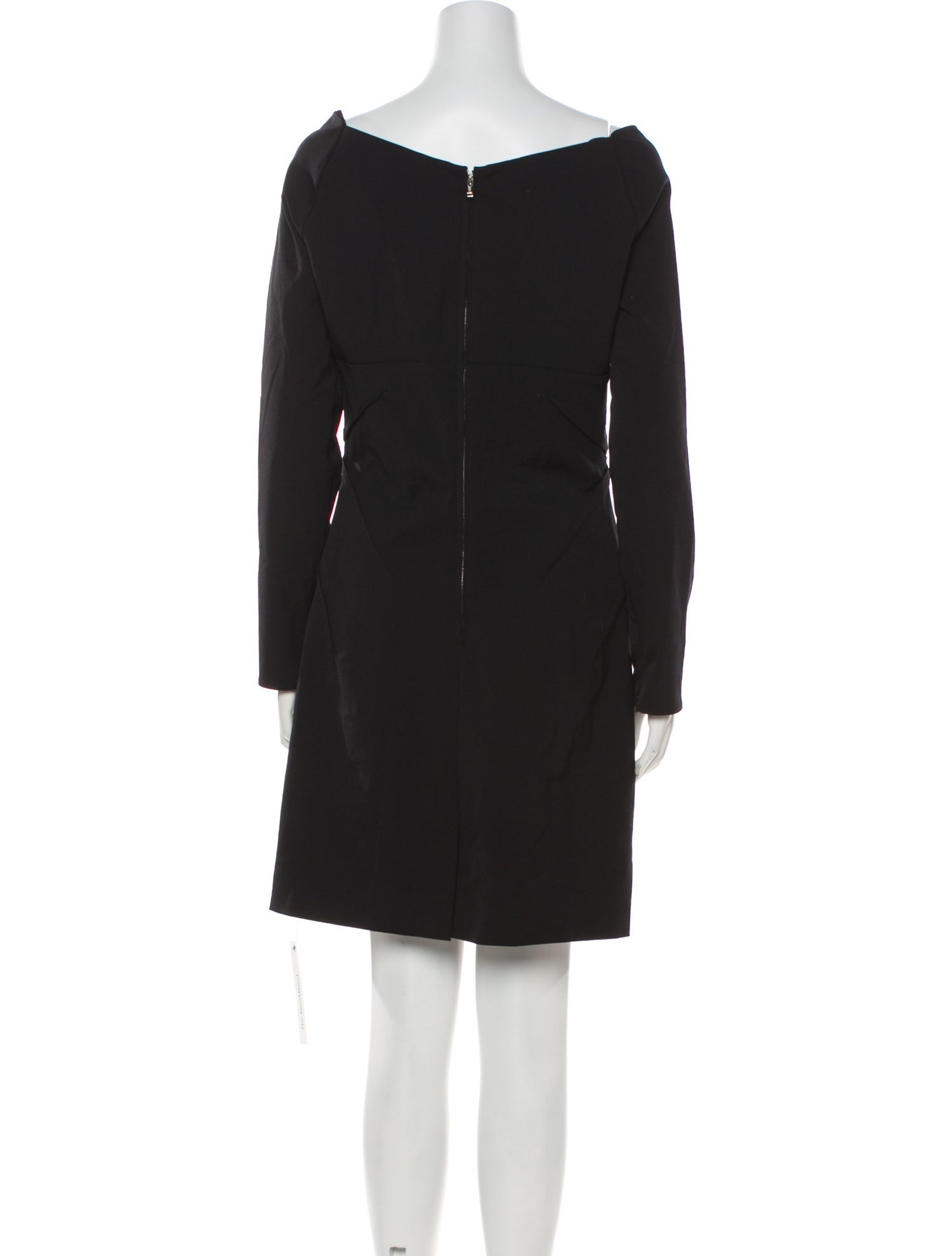 Del Core Scoop Neck Mini Dress