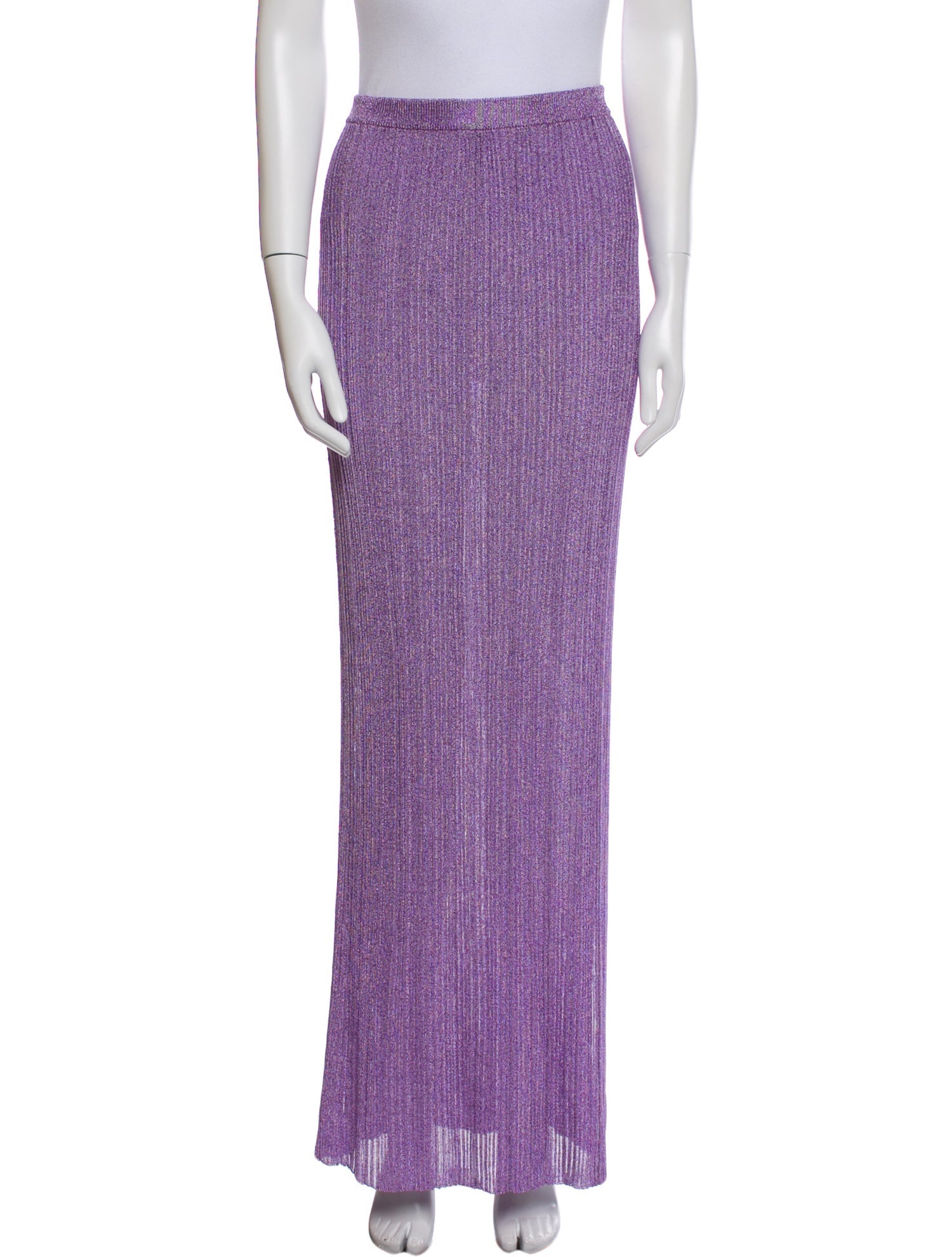 Del Core Glitter Accents Long Skirt w/ Tags