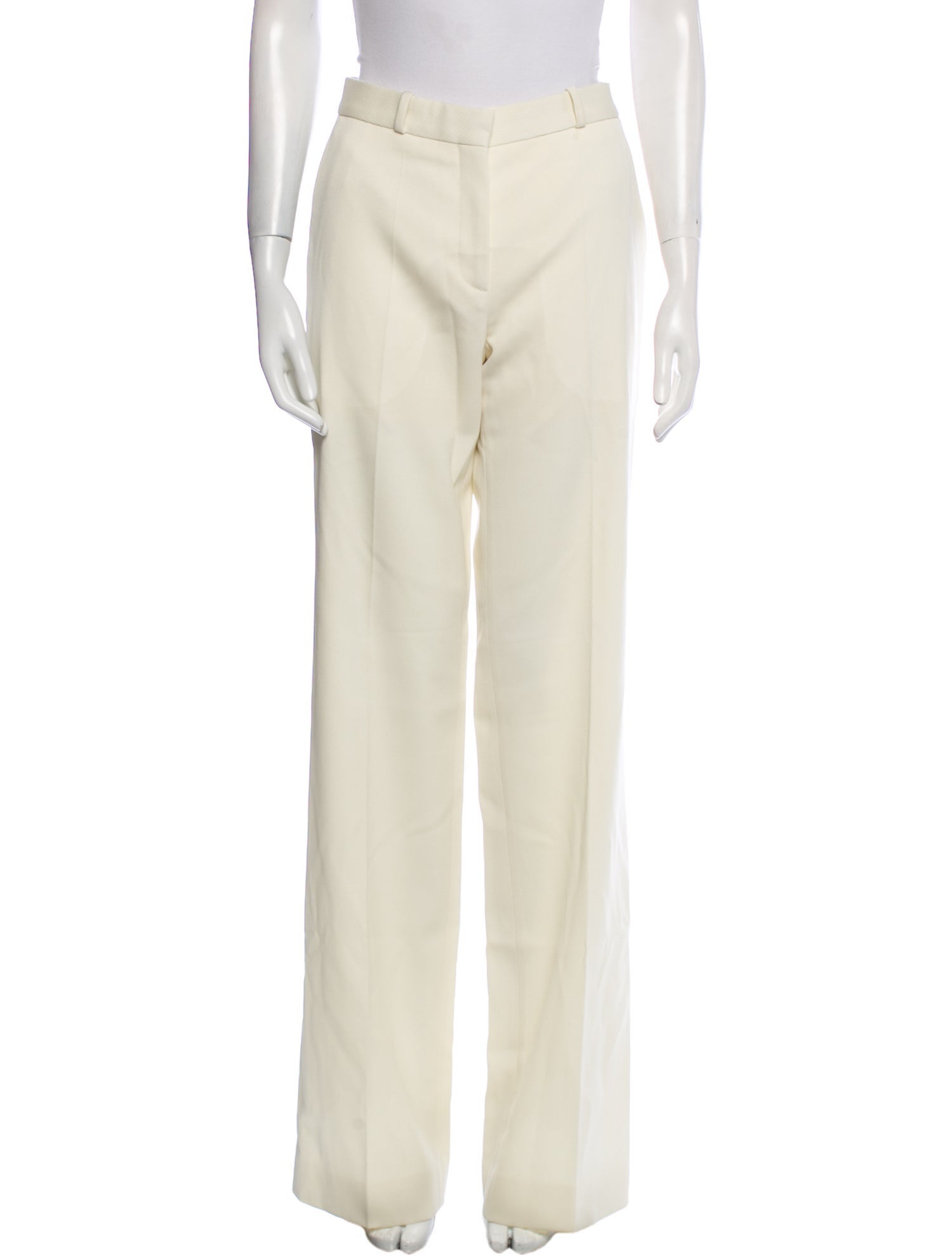 Del Core Virgin Wool Wide Leg Pants