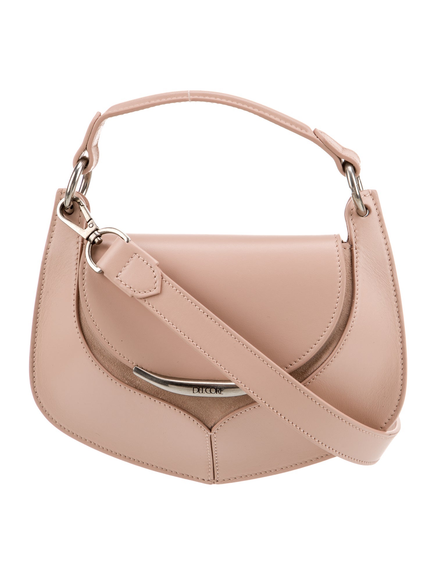 Del Core Leather Top Handle Bag