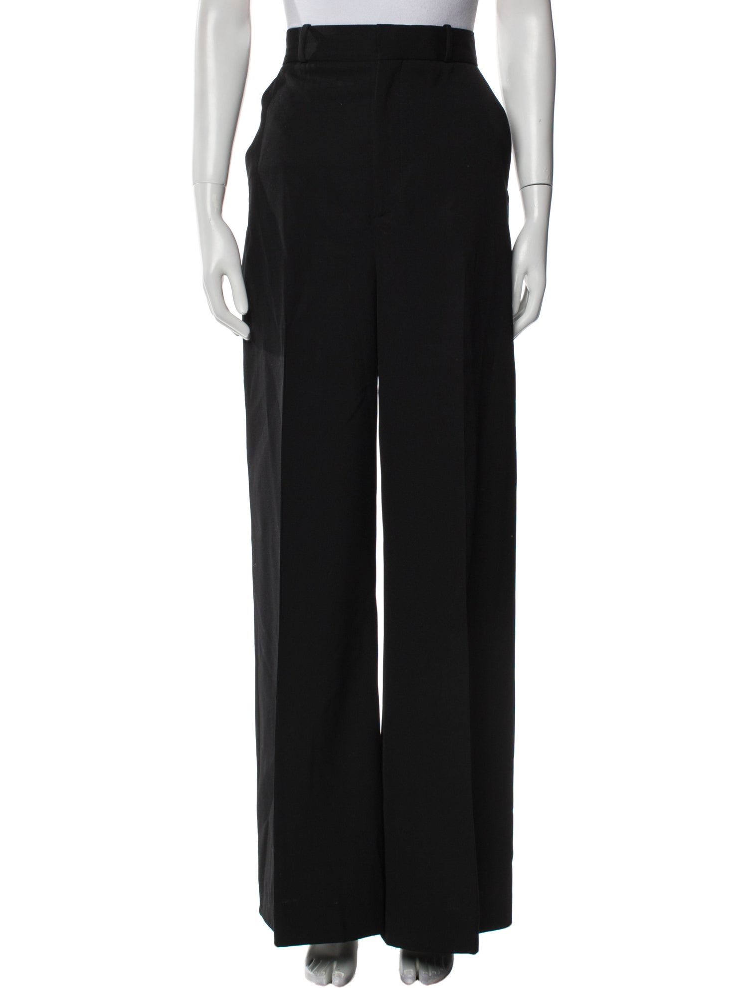 Del Core Virgin Wool Wide Leg Pants