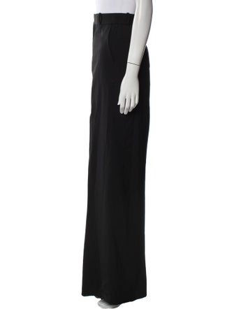 Del Core Virgin Wool Wide Leg Pants