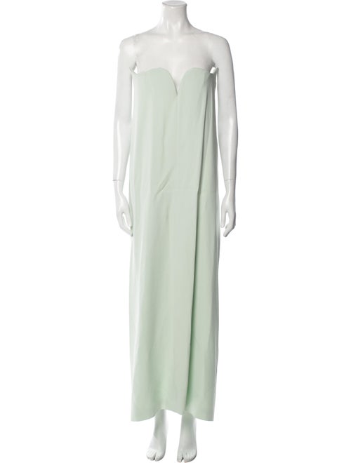 Del Core Strapless Long Dress