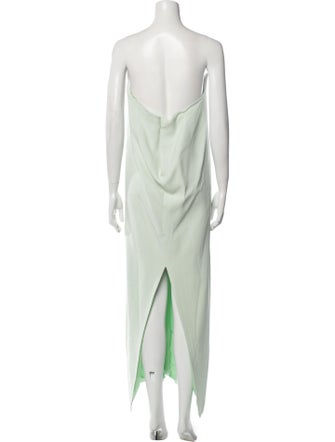 Del Core Strapless Long Dress